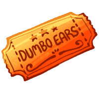 Dumbo Octopus Ears Voucher Ticket